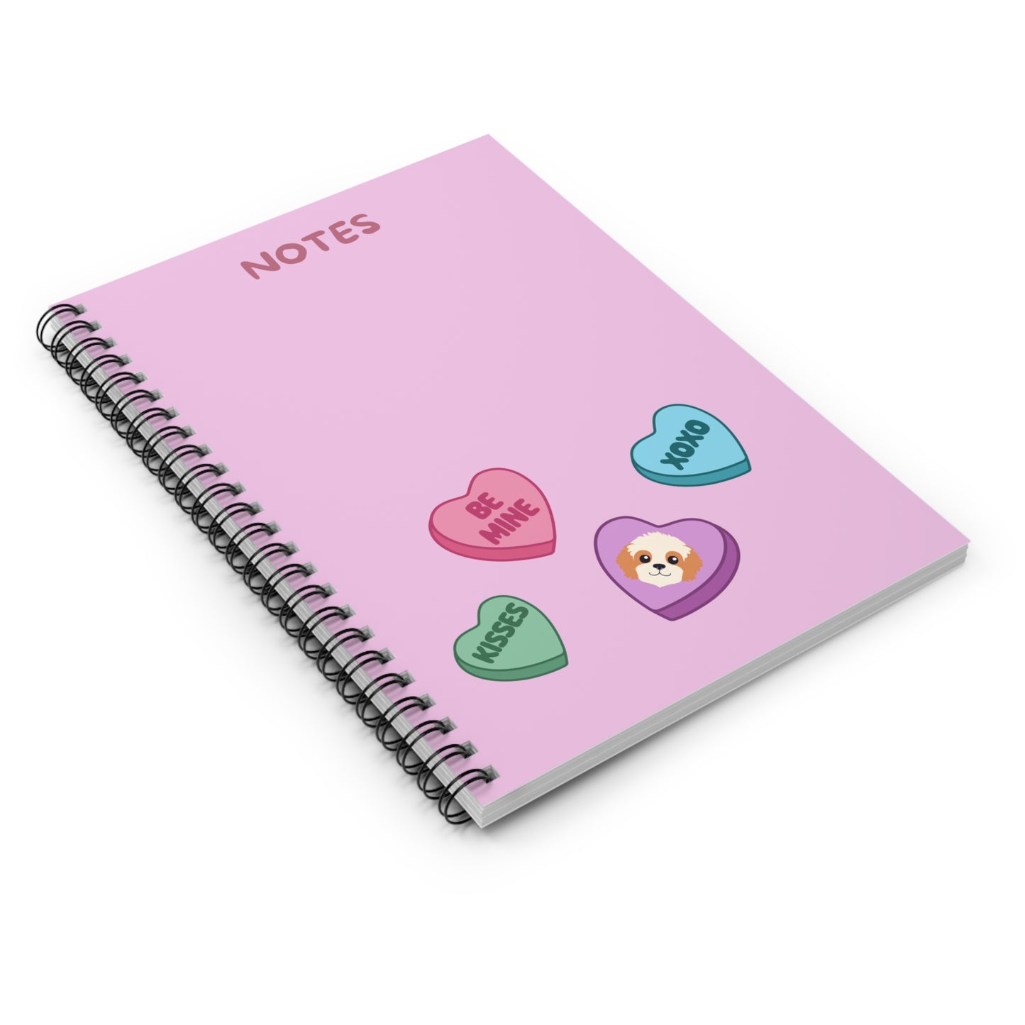 Cavapoo Kisses Spiral Notebook
