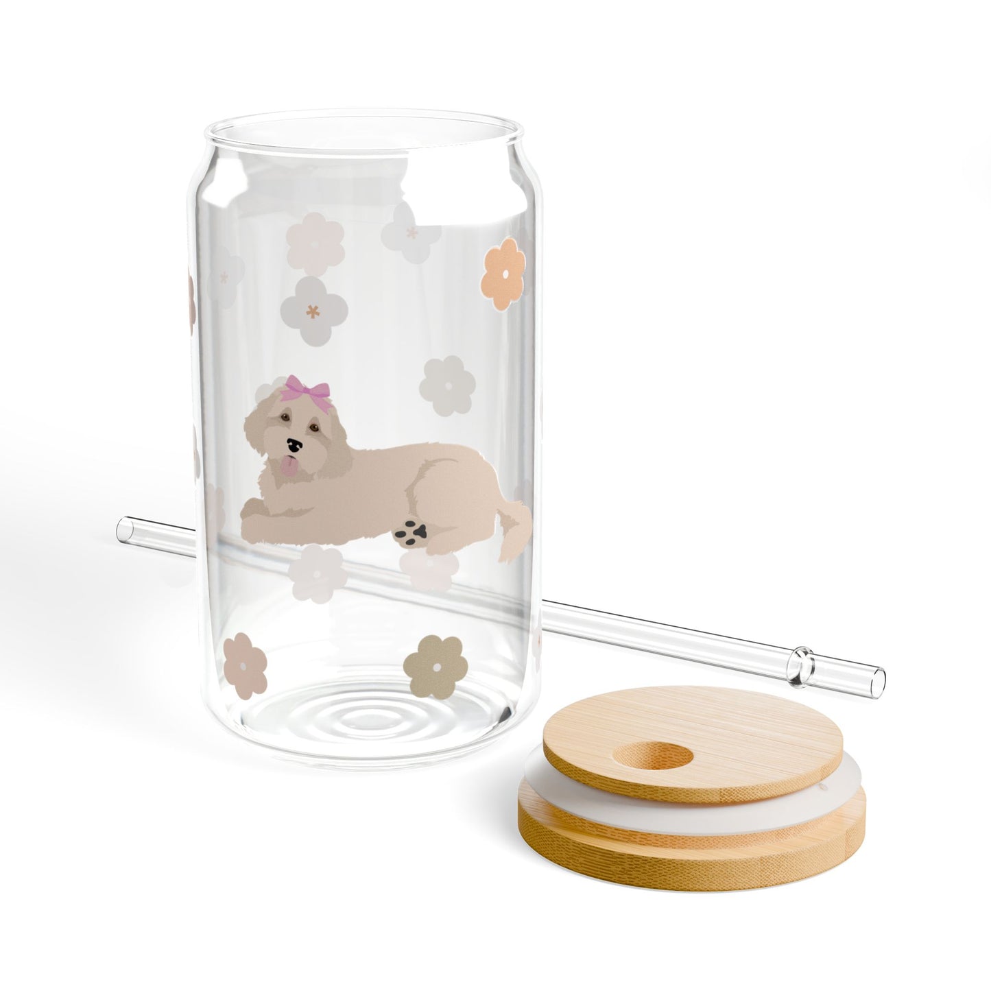 Labradoodle Doo Sipper Glass