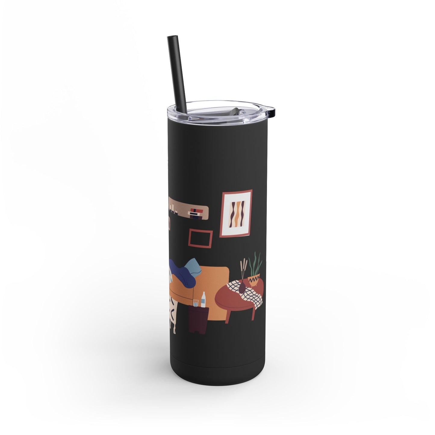 Cozy Pup Skinny Matte Tumbler