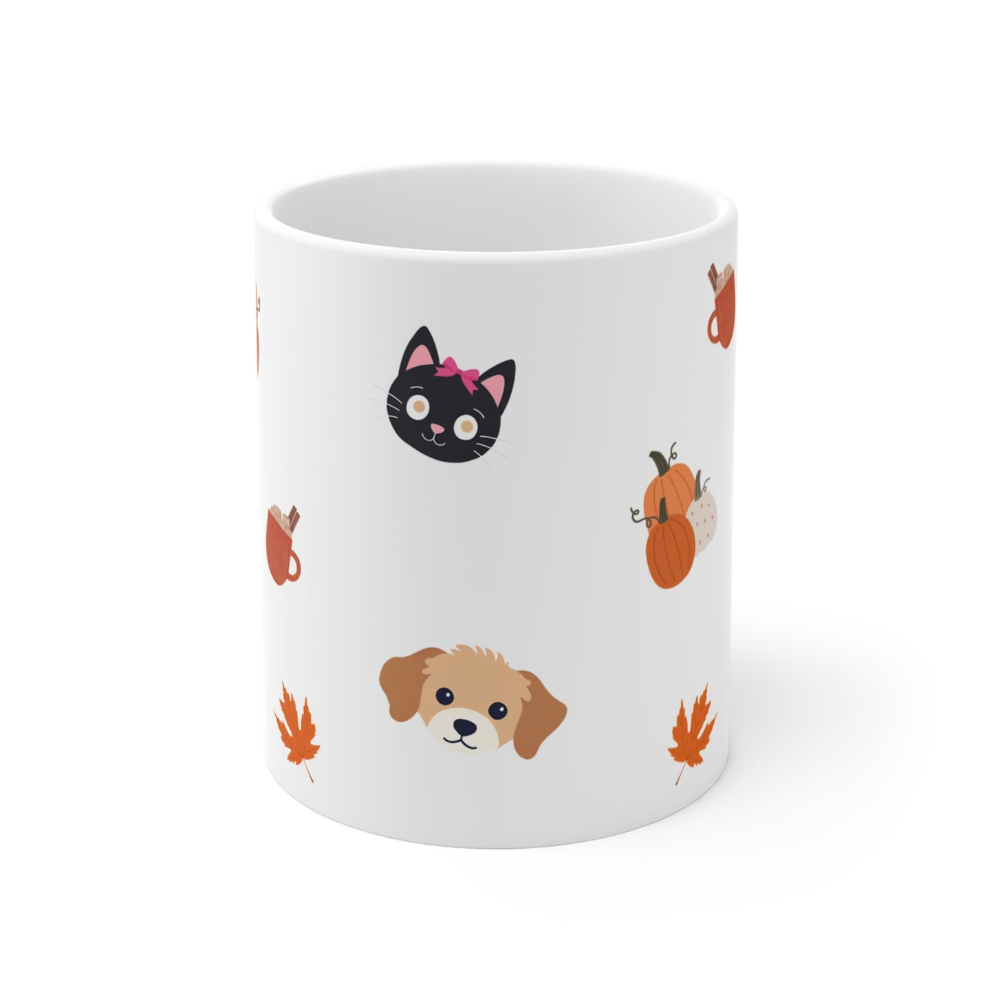 Archie & Luna's Fall Ceramic Mug