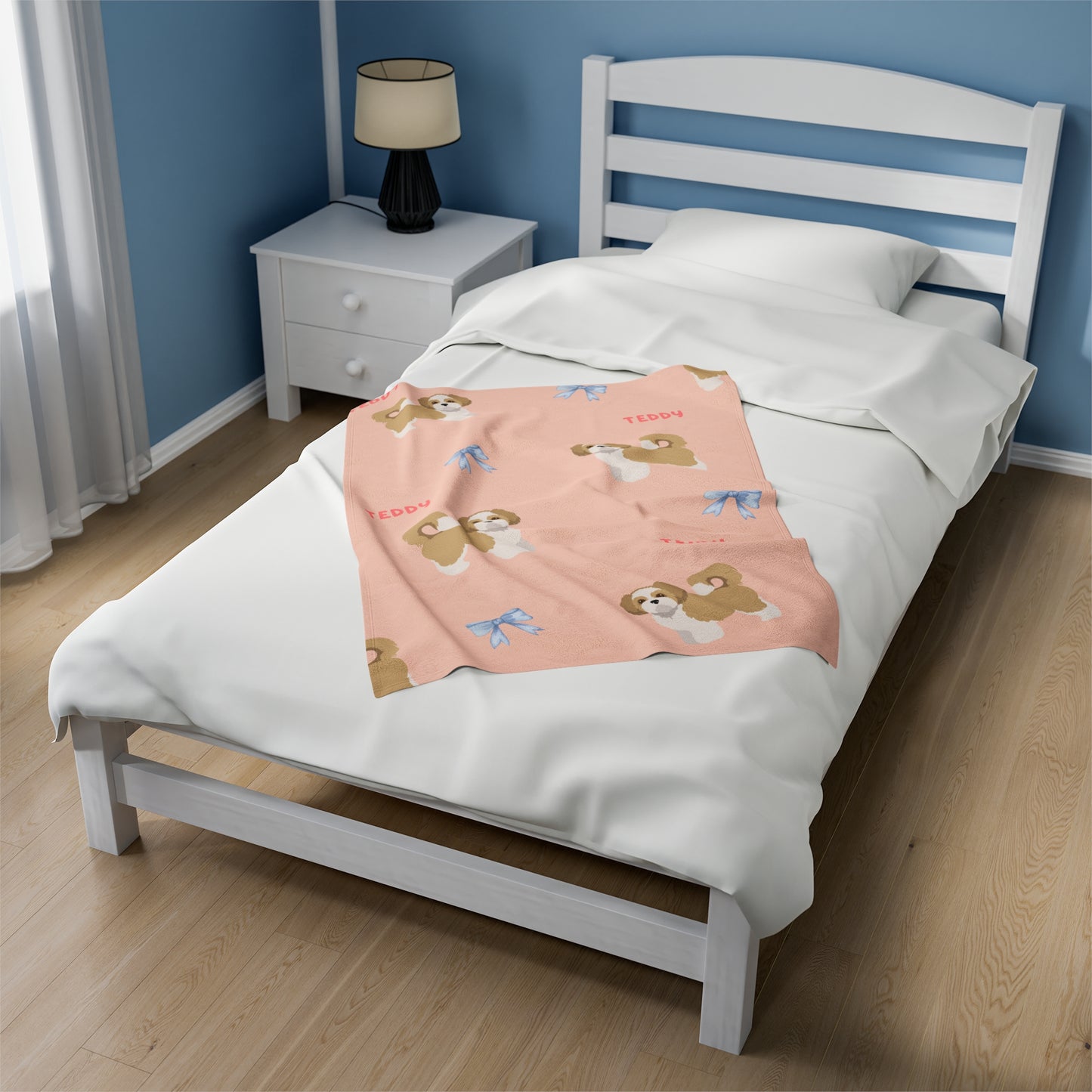 Teddy's Velveteen Plush Blanket