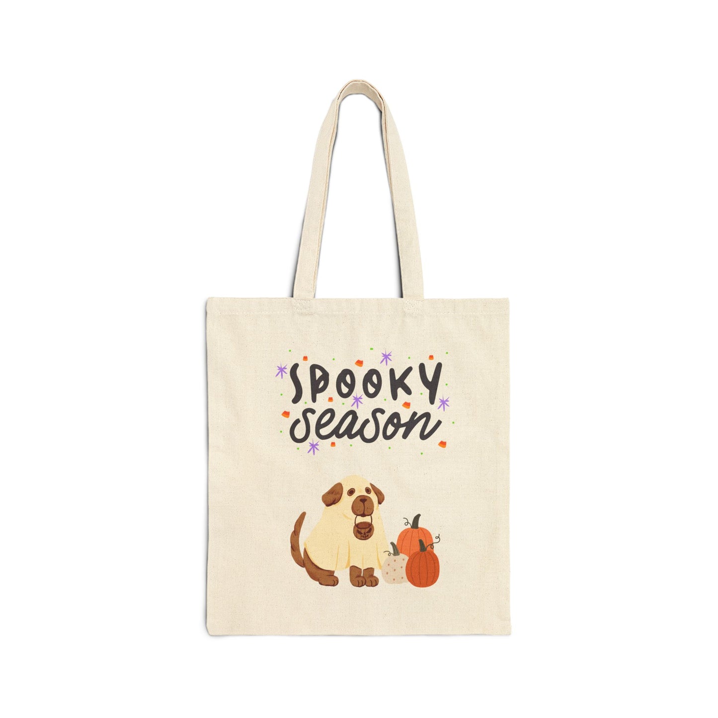 Spooky Season Canvas Tote Bag