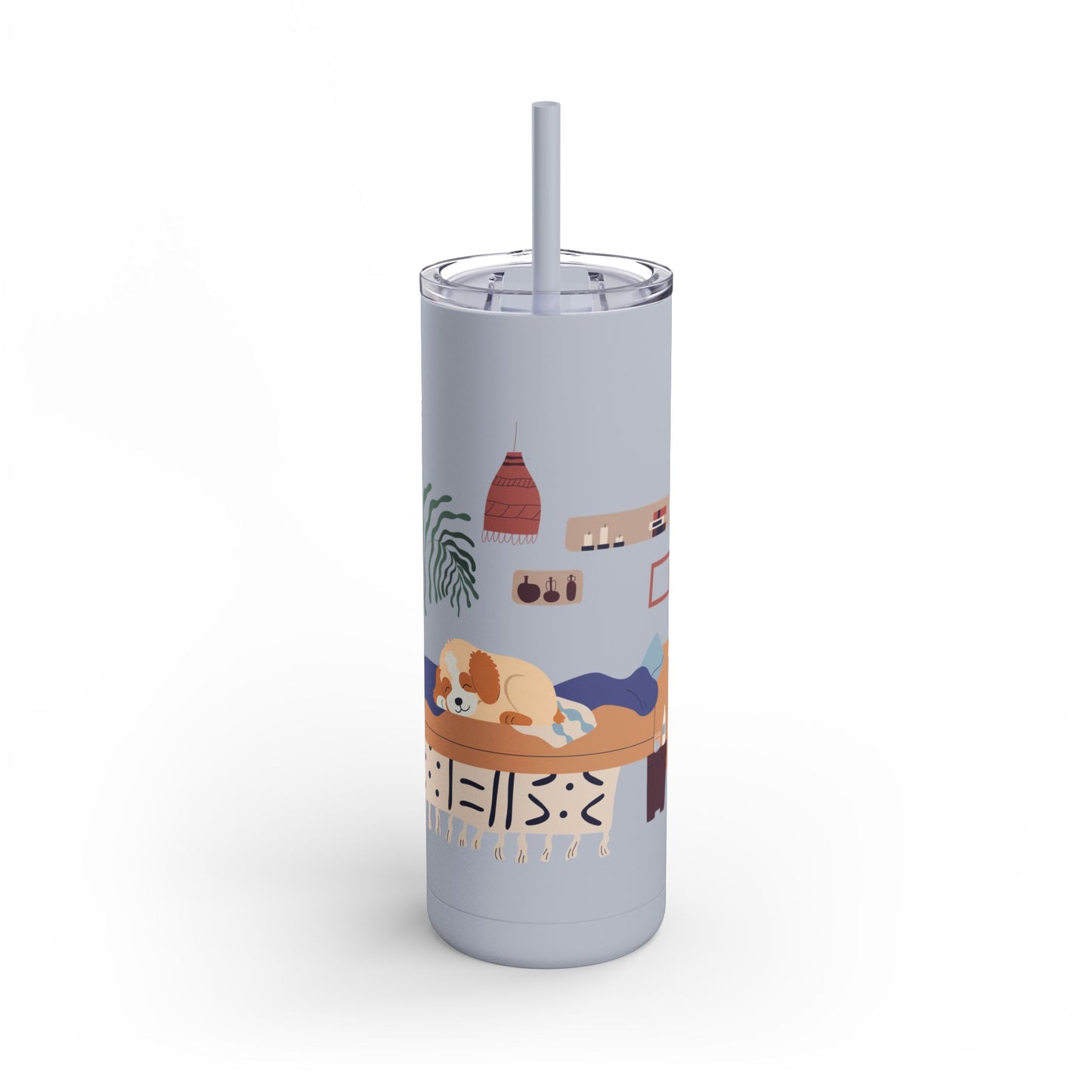 Cozy Pup Skinny Matte Tumbler