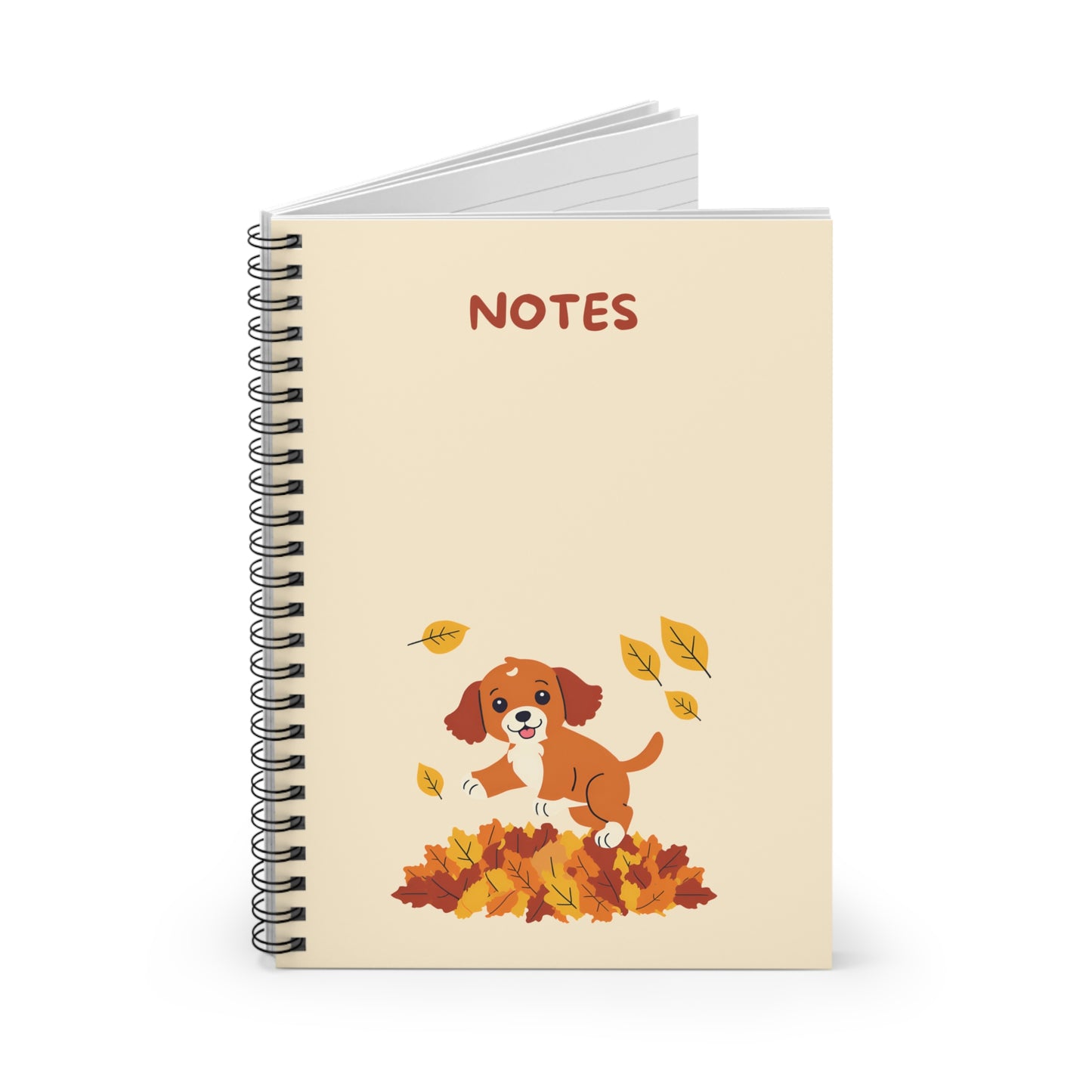 Fall Leaves Spiral Notebook