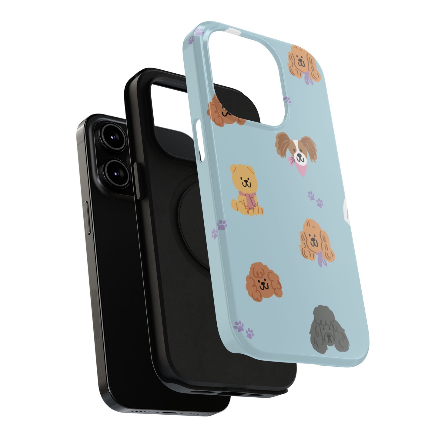 Poodle Pawty Impact-Resistant Case