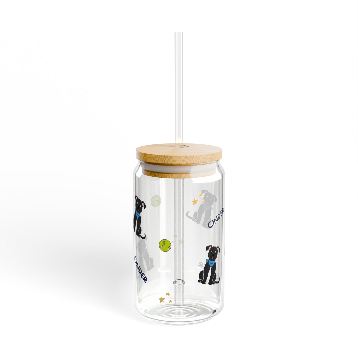 Cinder's Sipper Glass