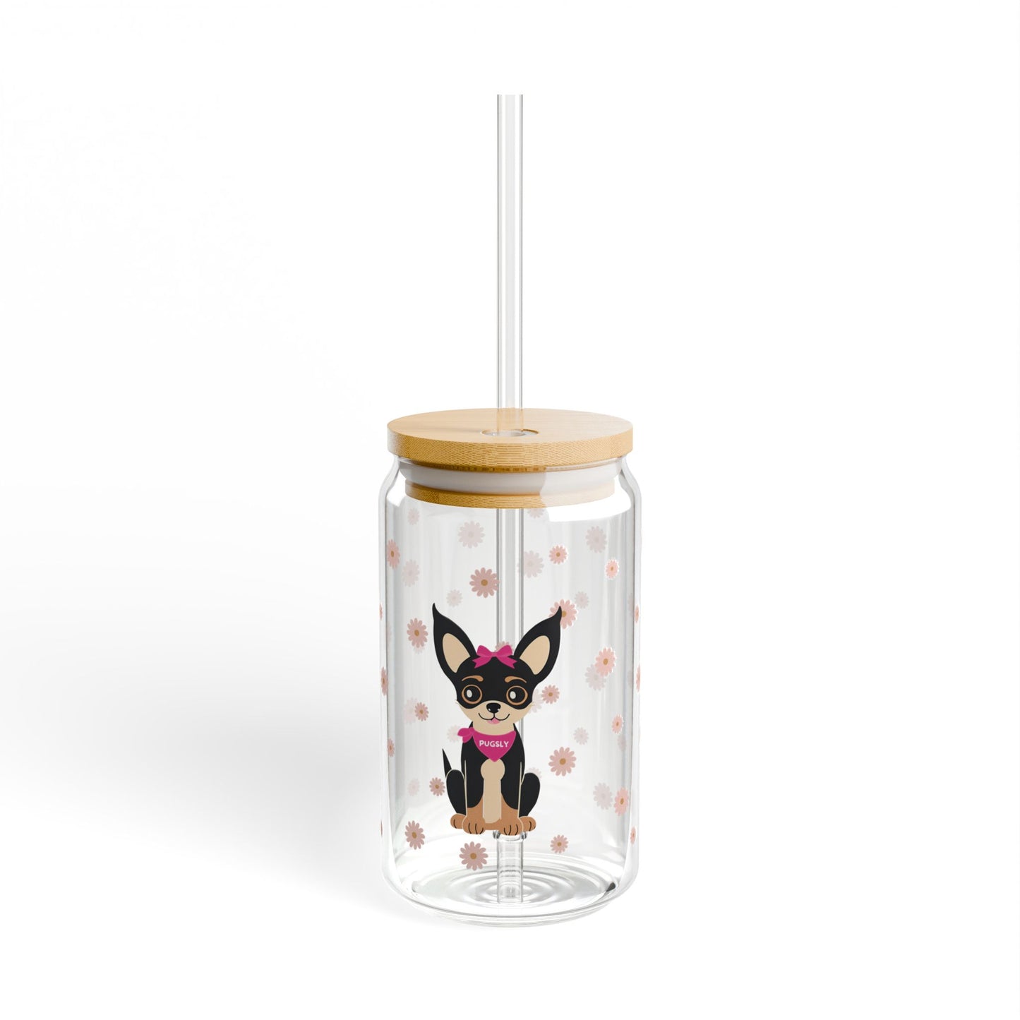Pugsly's Sipper Glass