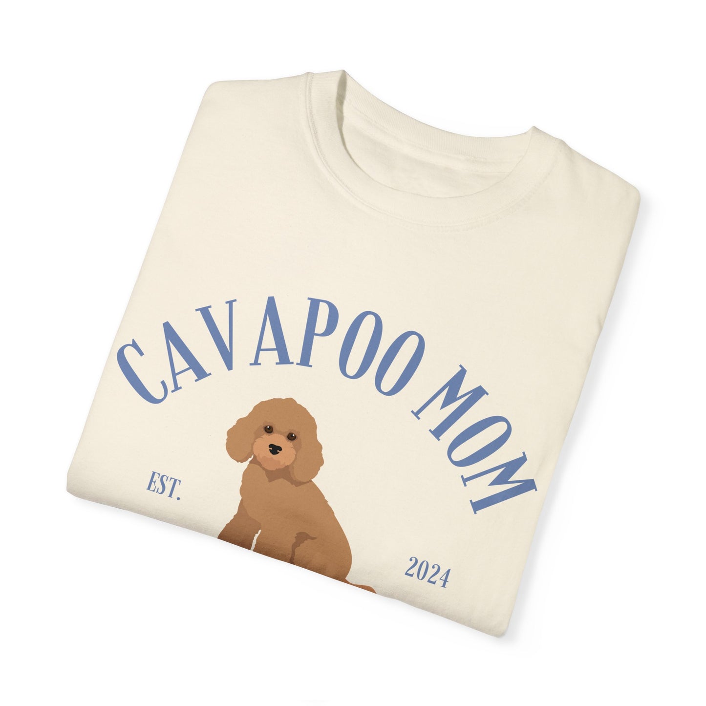 Ruby Cavapoo Mom Social Club - Comfort Colors T-Shirt (Oversized Fit)