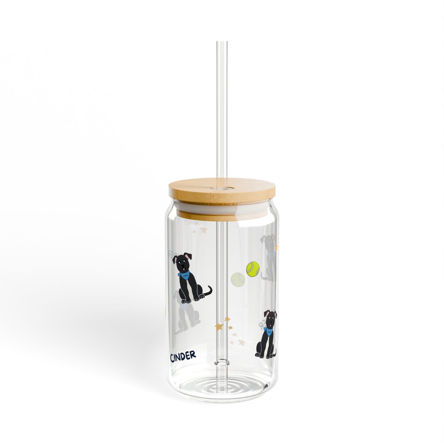 Cinder's Sipper Glass