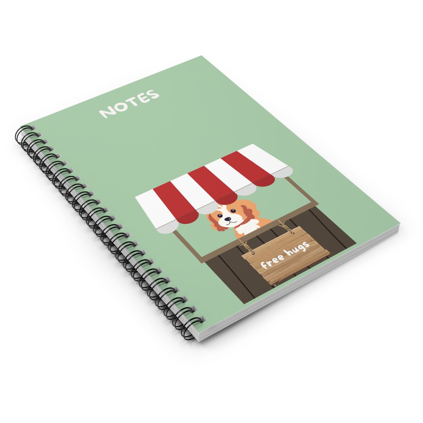 Free Hugs Spiral Notebook