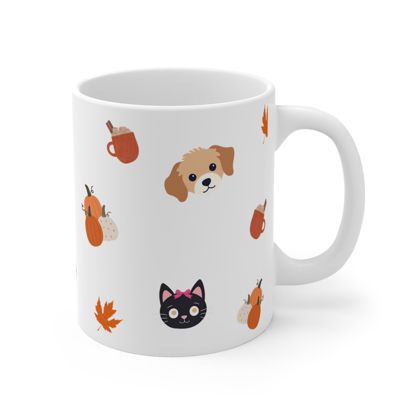 Archie & Luna's Fall Ceramic Mug