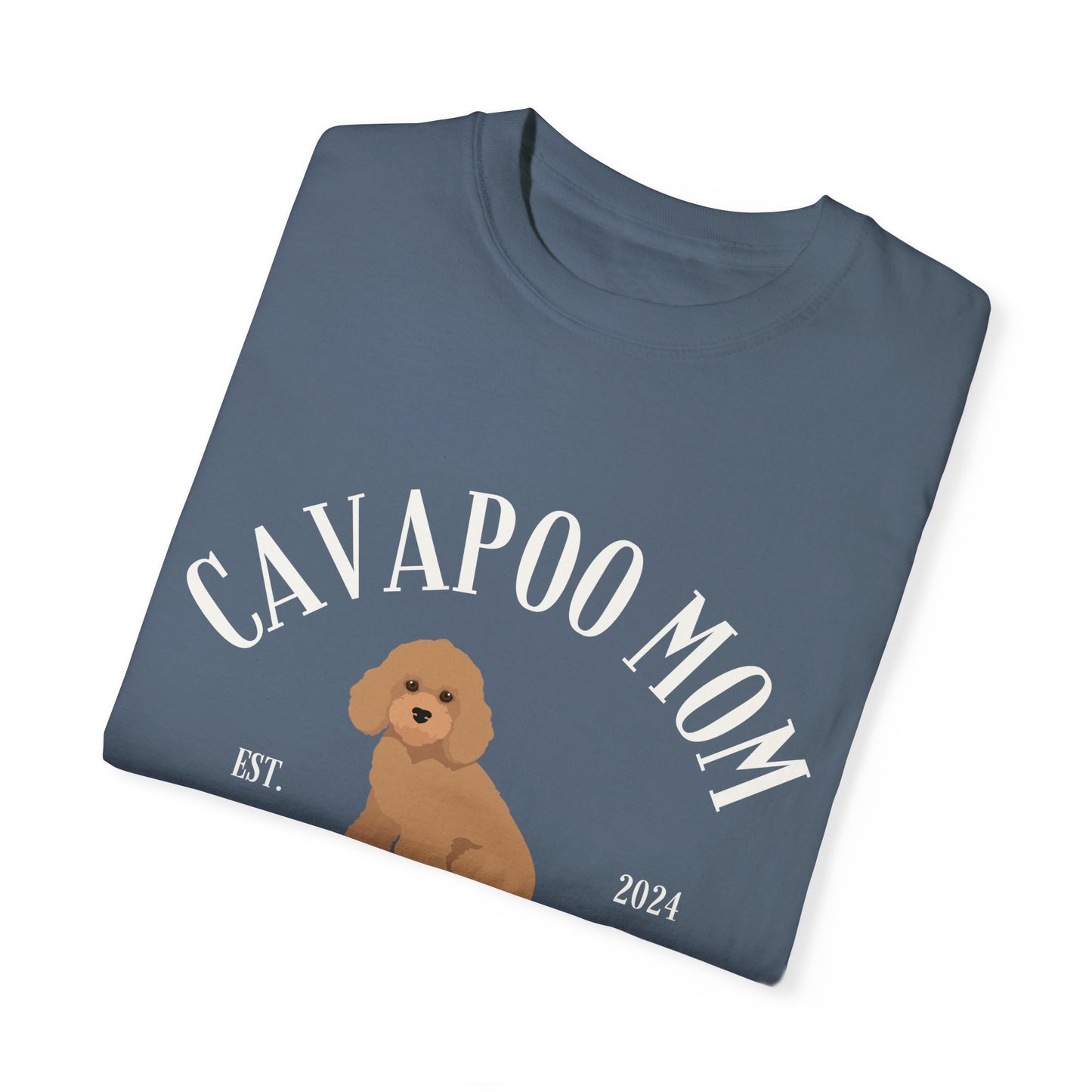 Ruby Cavapoo Mom Social Club - Comfort Colors T-Shirt (Oversized Fit)