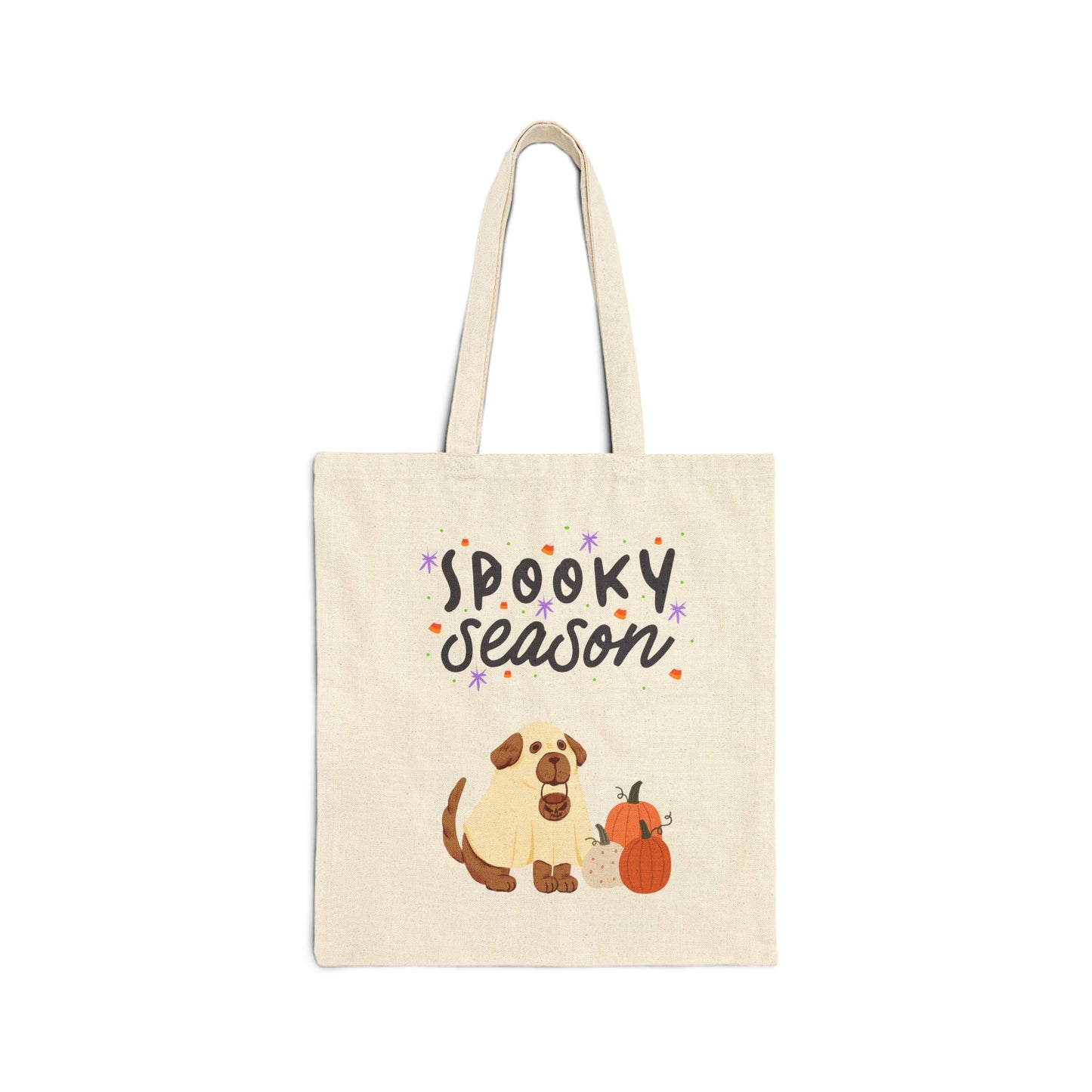 Spooky Season Canvas Tote Bag
