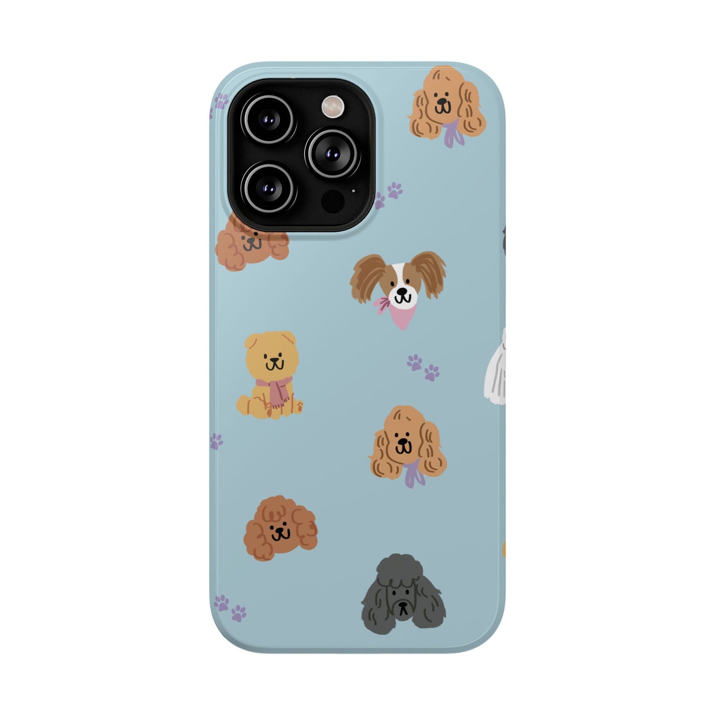 Poodle Pawty Impact-Resistant Case