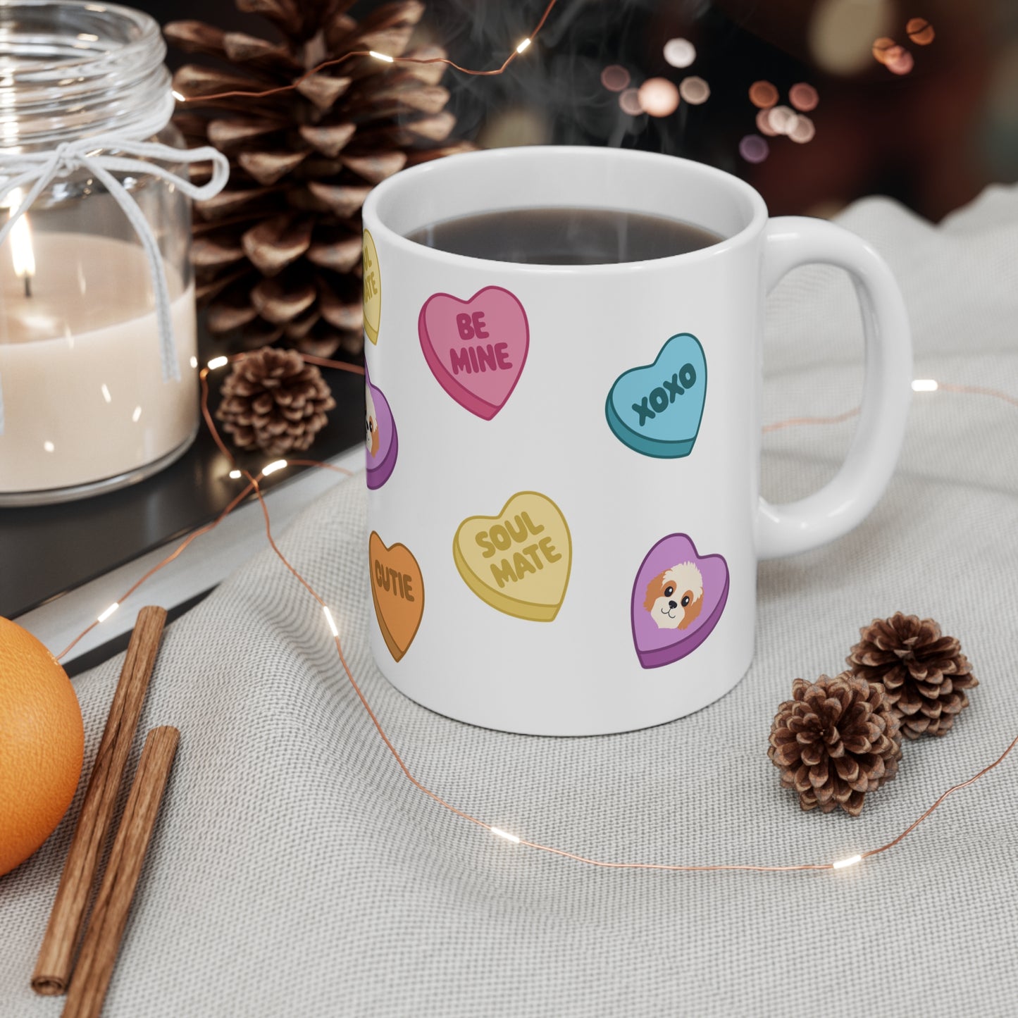 Cavapoo Kisses Ceramic Mug