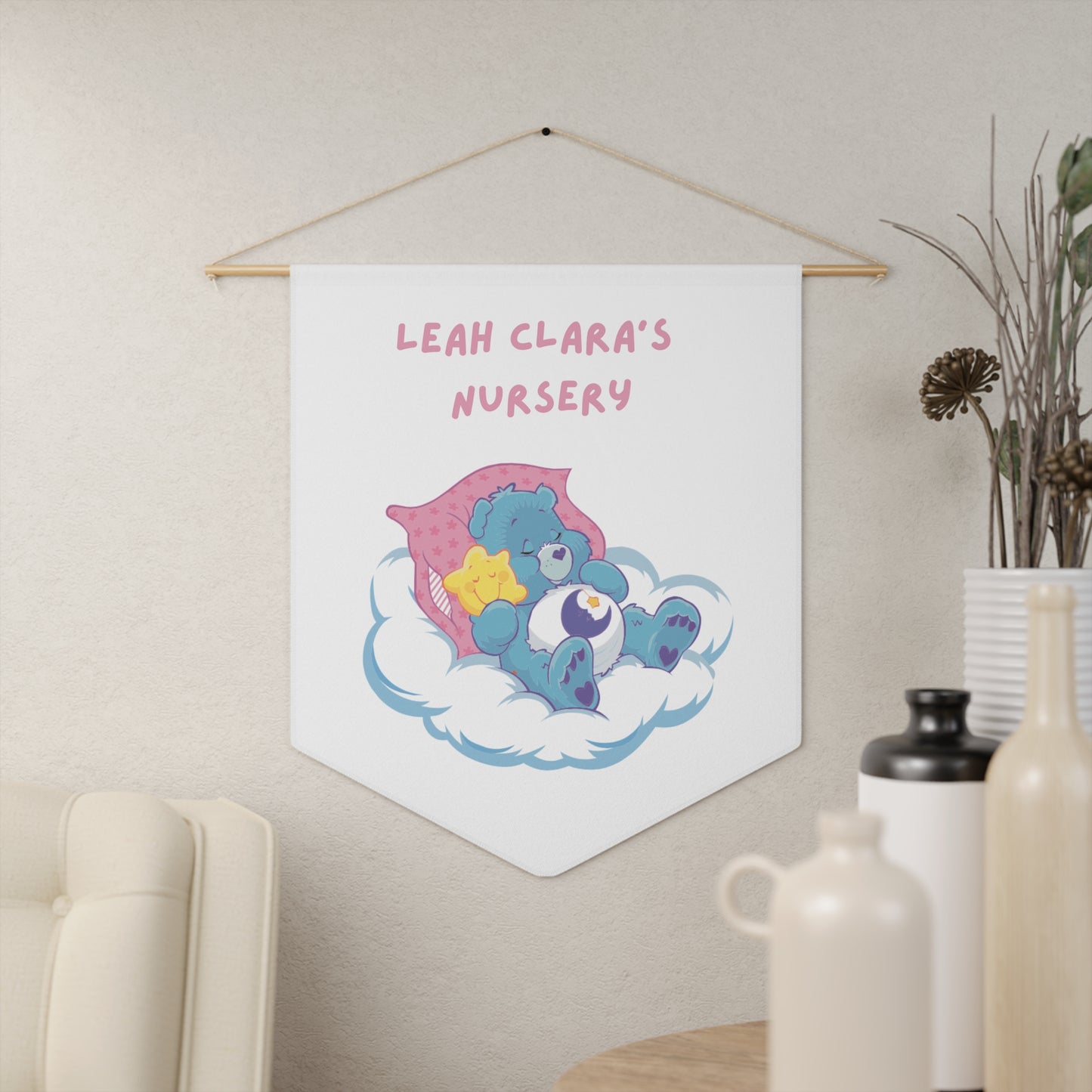 Leah's nursery sign