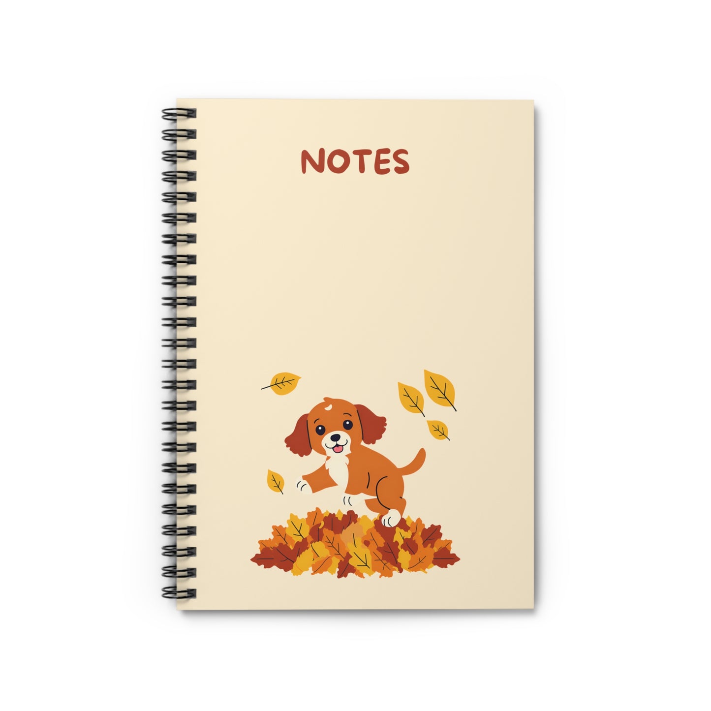 Fall Leaves Spiral Notebook