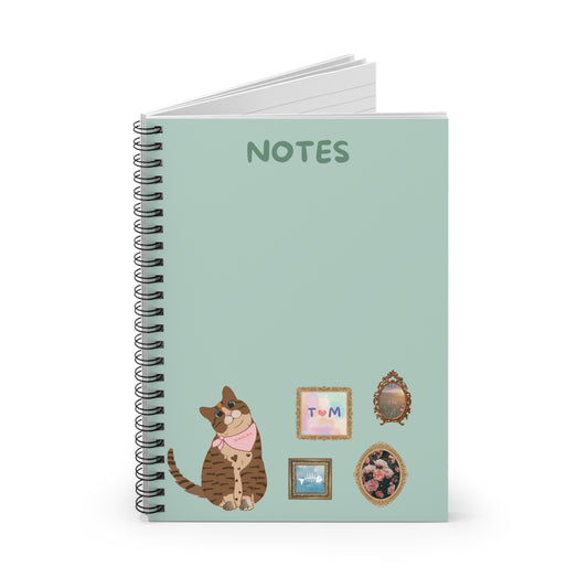 Mahlah's Wall Spiral Notebook - Ruled Line