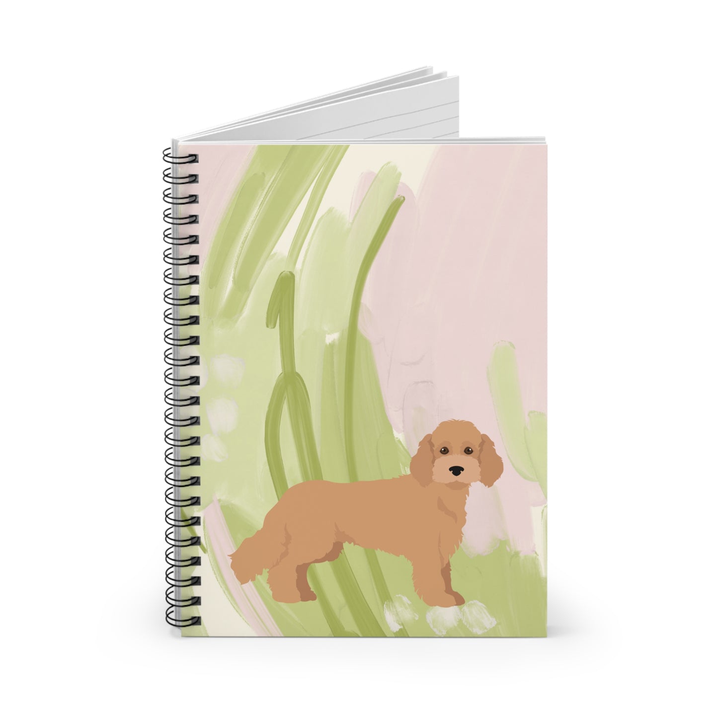 Brown Cockapoo Notebook
