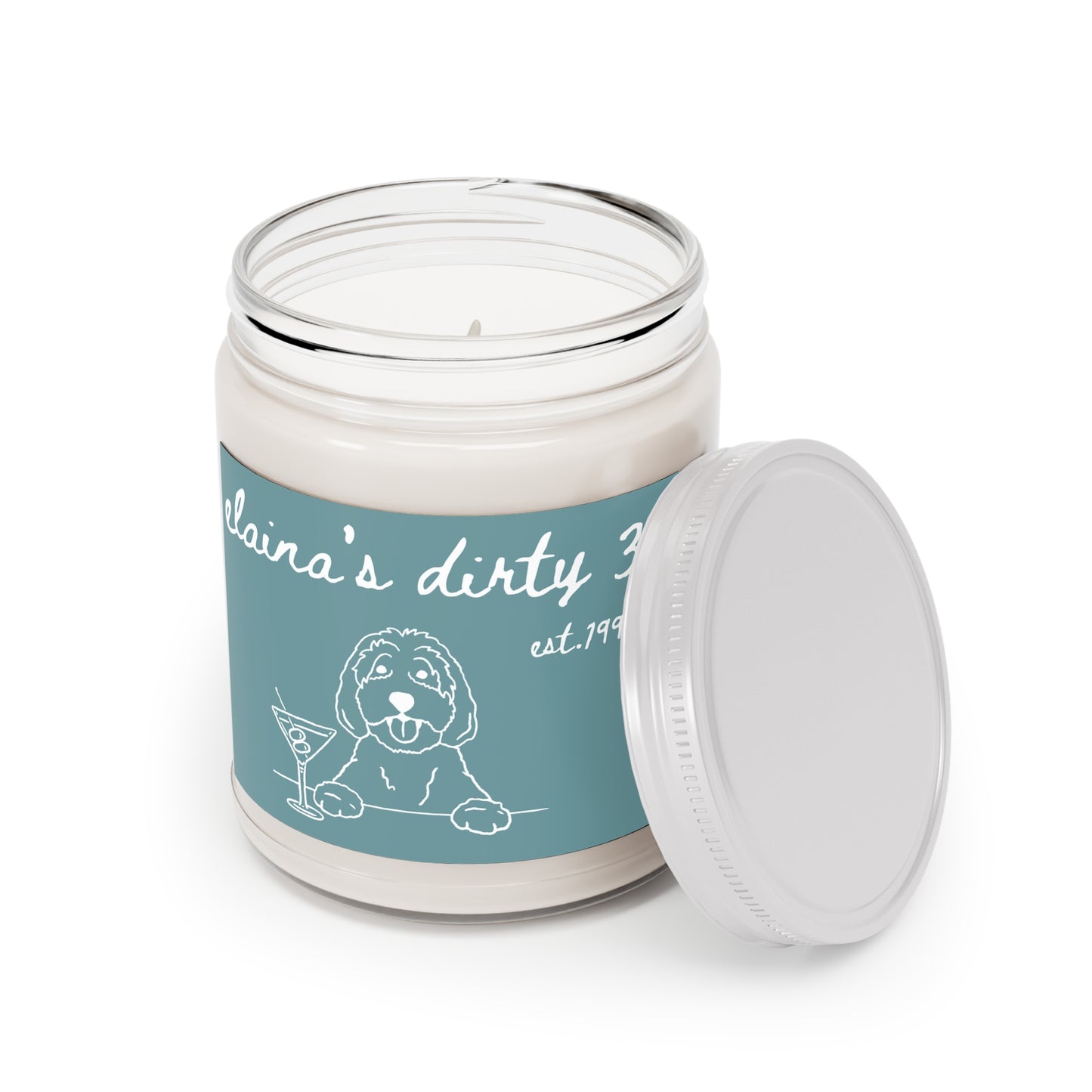 Personalized 'Elaina's Dirty 30' Birthday Soy Candle — Custom Name 9oz