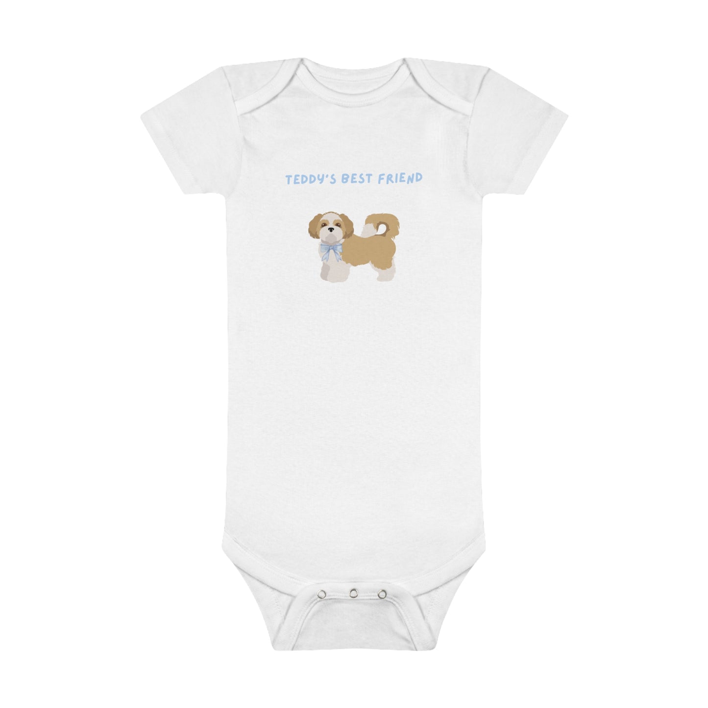 Teddy's BFF Baby Short Sleeve Onesie®